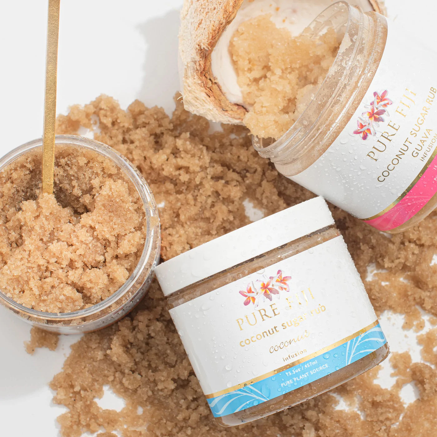 Coconut oil and sugar scrub discount