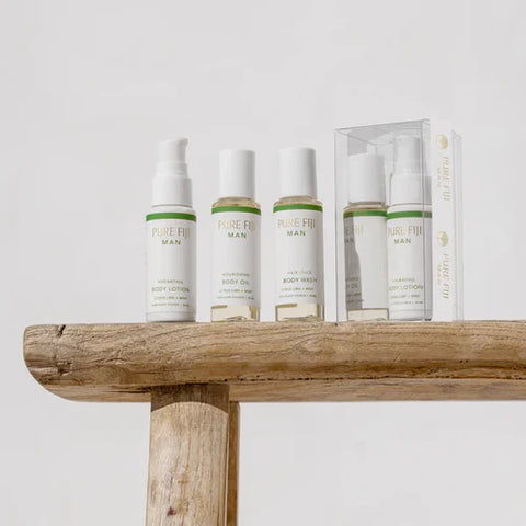 Pure Fiji MAN Mini Spa Trio | Mana'ia or Citus Lime & Mint